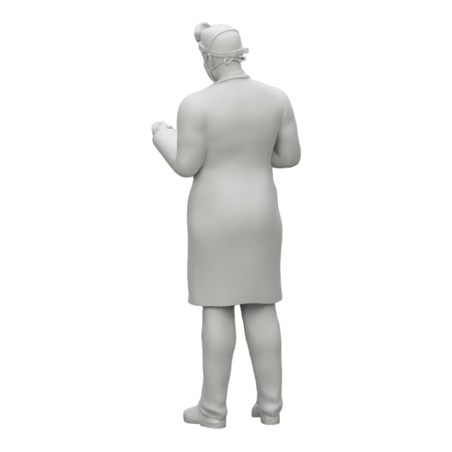 Diorama Modellbau Produktfoto 0: Chirurg/Arzt im Krankenhaus mit Stethoskop (Ref Nr. A29)
