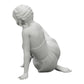 Foto de producto de modelismo de diorama 0: Mujer atractiva sentada relajada en cuclillas (Ref Nr. A34)