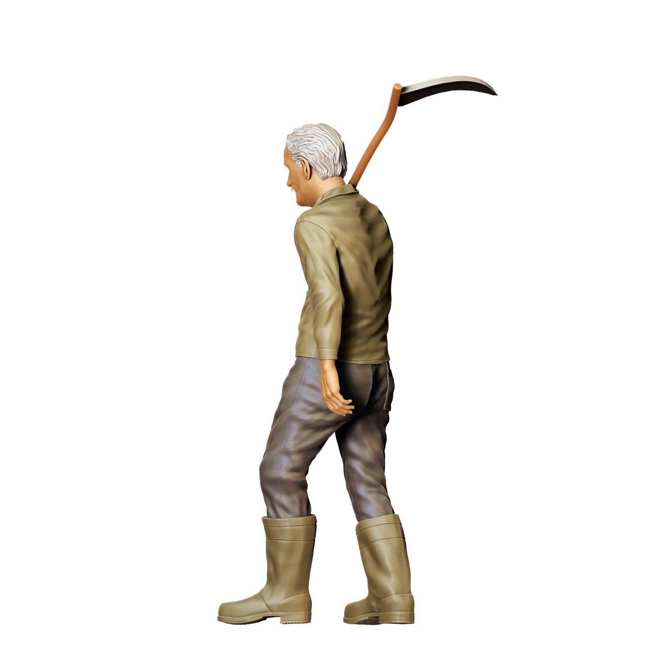 Miniatura: Agricultor con Hoz A - Viejo campesino en acción (Nº 299)