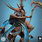 Foto del producto Tabletop 28mm Lord of the Print (LotP) 2: Miniatura de Tabletop: Señor demoníaco Velkaran el Caído, invocador del abismo y maestro de la guadaña con guadaña de doble filo, campeón del caos, miniatura de jefe (24_11_G)