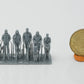 Diorama modelismo foto de producto 0: Set de figuras de transeúntes 2 - 6 figuras (h0_29)