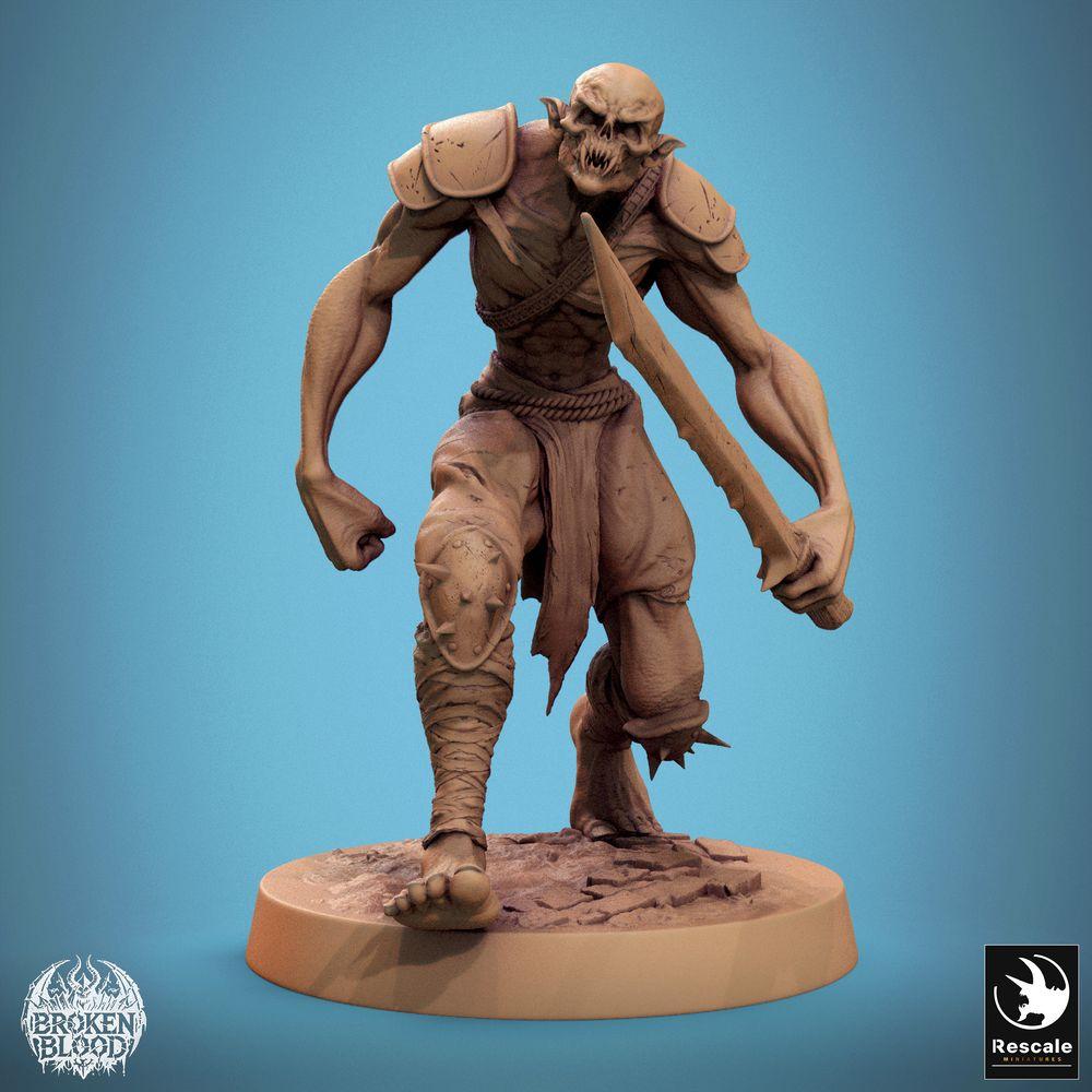 Foto del producto Tabletop 28mm Lord of the Print (LotP) 0: C33 ghoul ravager walk wonder (24_11_C33)
