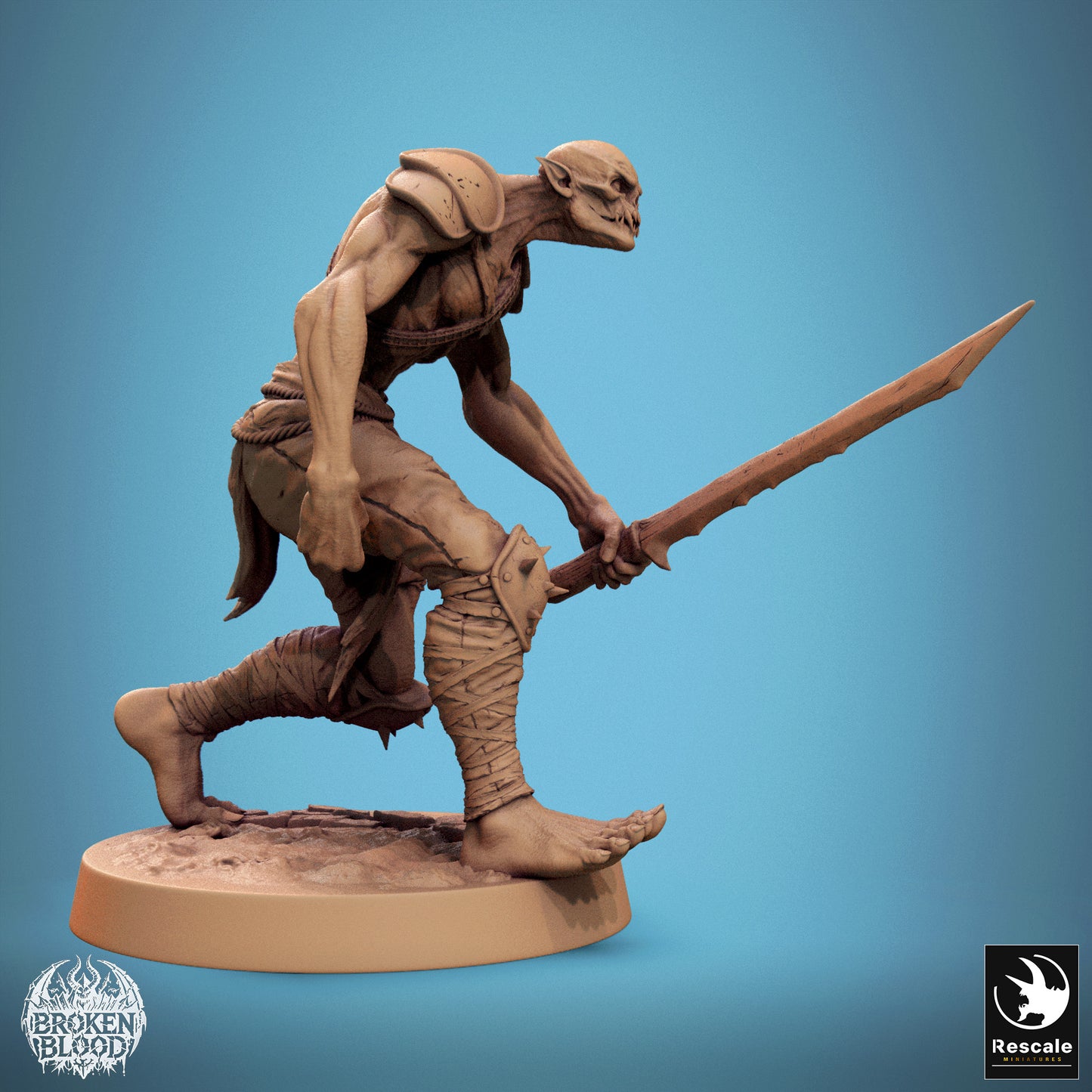 Foto del producto Tabletop 28mm Lord of the Print (LotP) 1: C33 ghoul ravager walk wonder (24_11_C33)