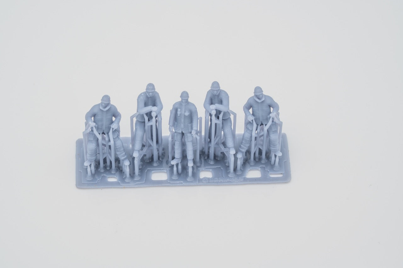 Foto del producto Figura H0, 1:72 - 0: Set de figuras de bomberos