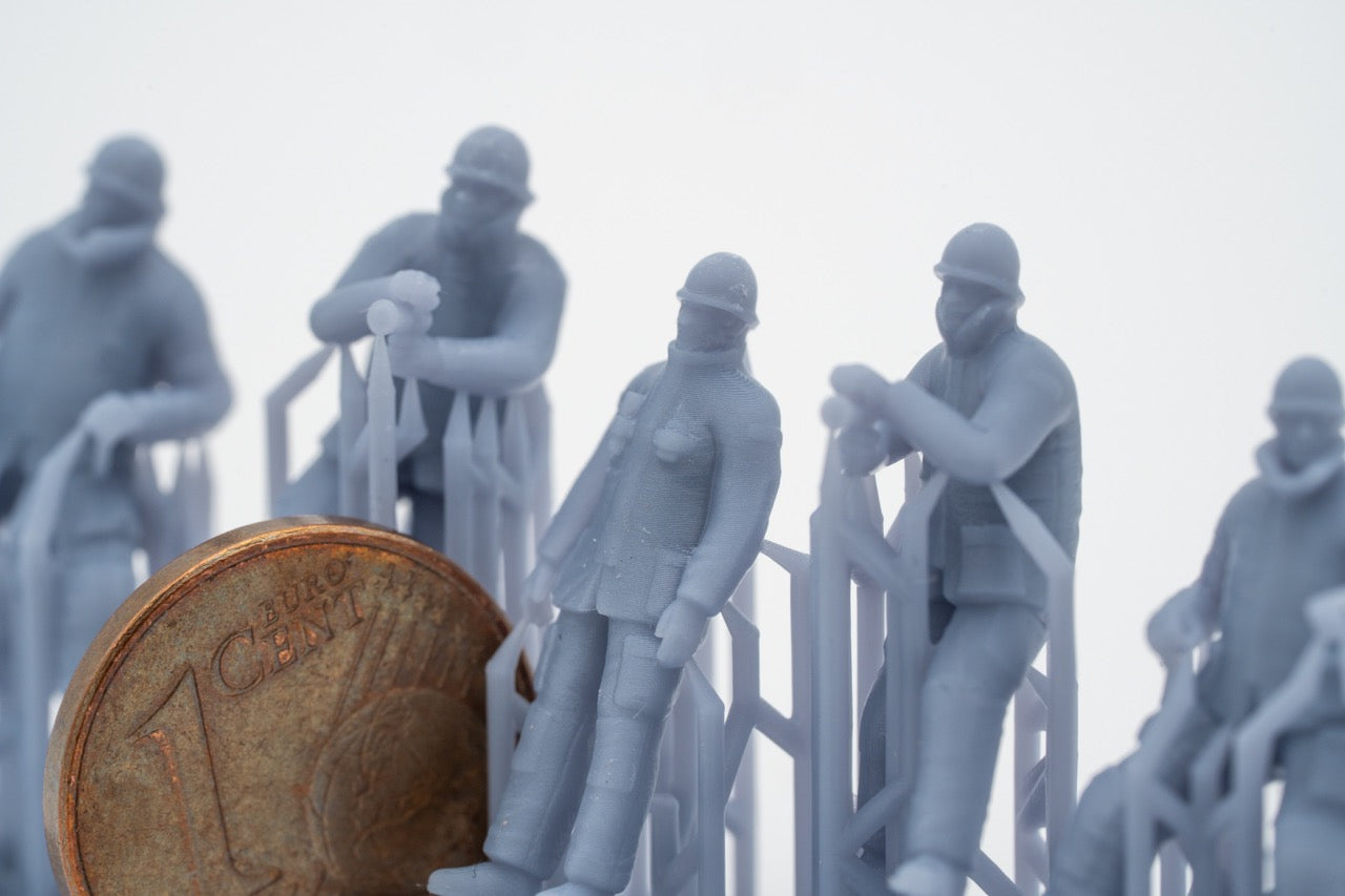 Foto del producto Figura H0, 1:72 - 0: Set de figuras de bomberos