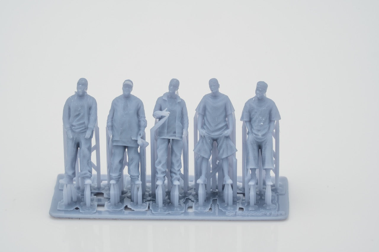 Foto del producto Figura H0, 1:72 - 0: Set de Figuras HipHop Homies