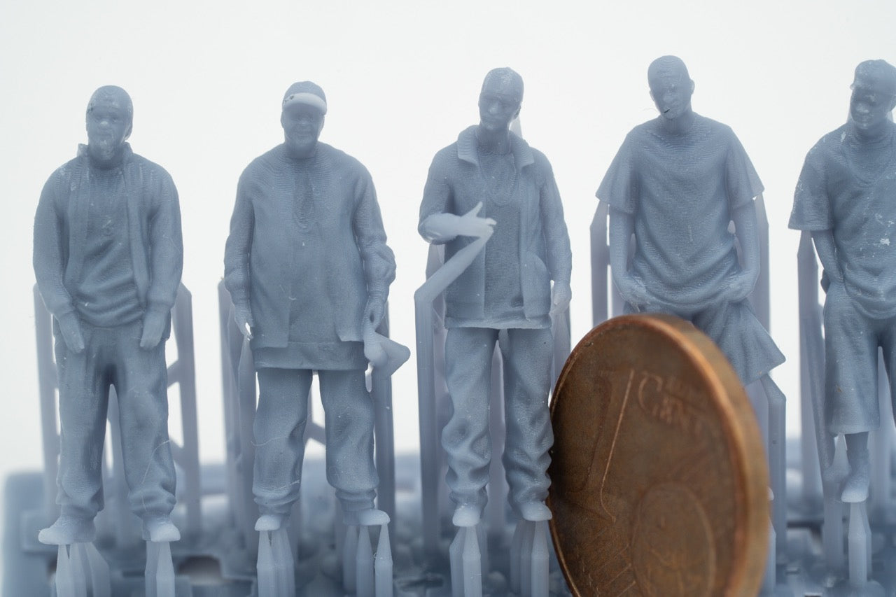Foto del producto Figura H0, 1:72 - 0: Set de Figuras HipHop Homies
