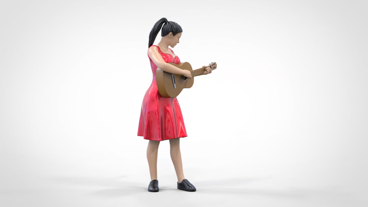 Foto del producto 0: Músico - Mujer con guitarra