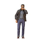 Foto del producto 0: Hombre con chaqueta de cuero - Estilo Rockabilly Rock n Roll