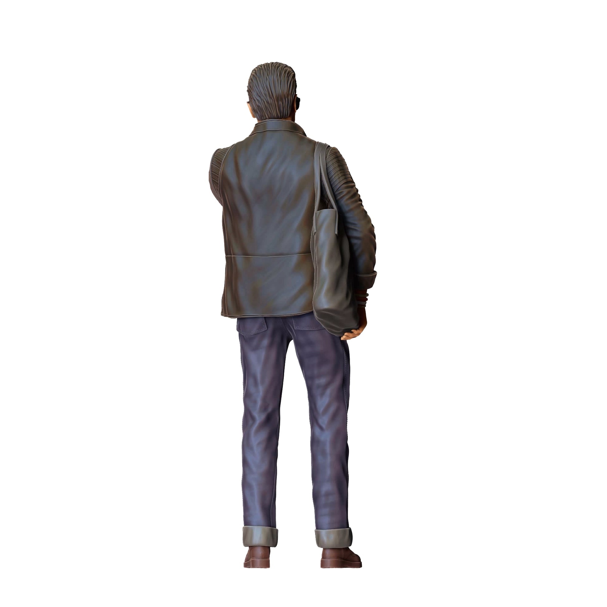 Foto del producto 0: Hombre con chaqueta de cuero - Estilo Rockabilly Rock n Roll