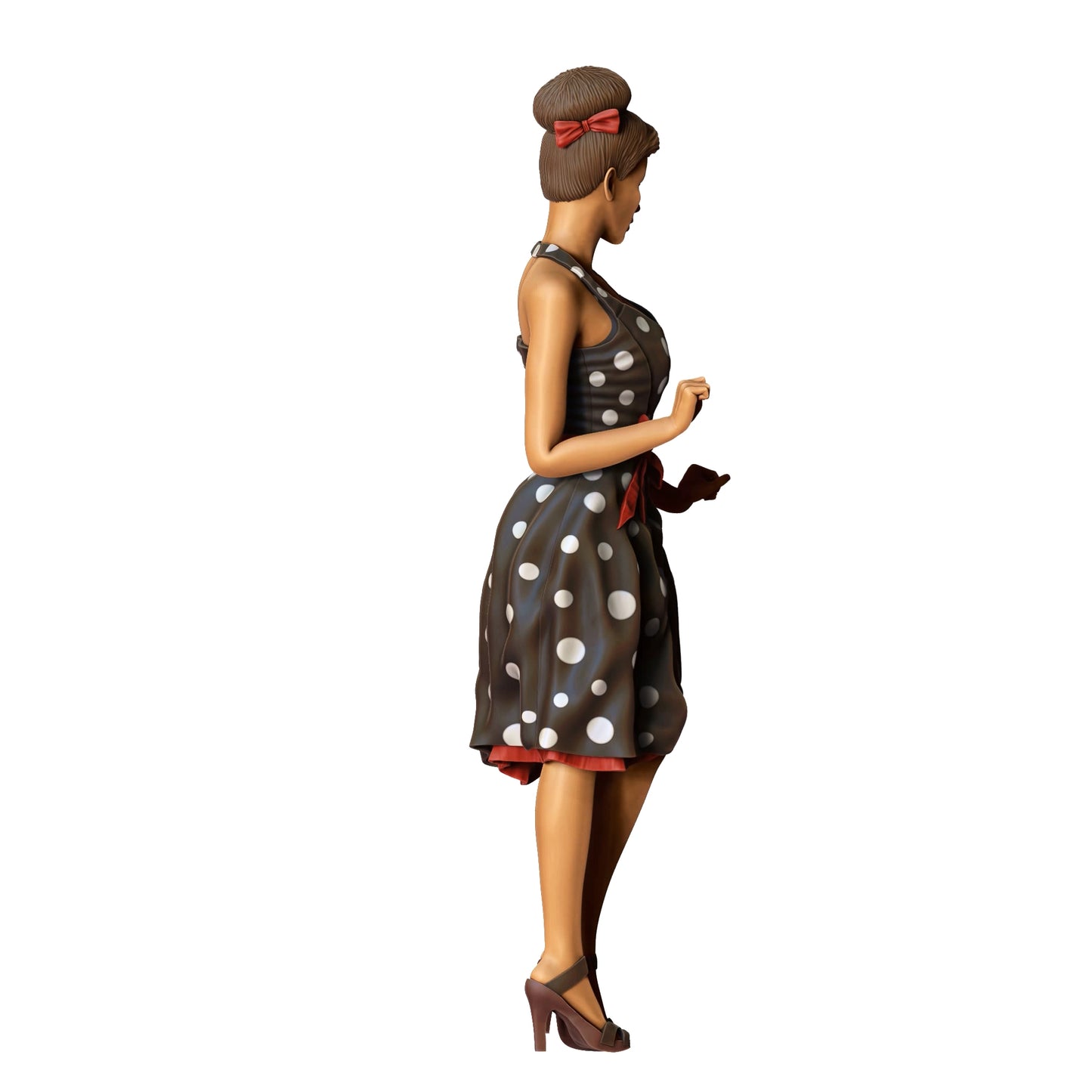Foto del producto 0: Mujer en vestido 2 - Estilo Rockabilly Rock n Roll