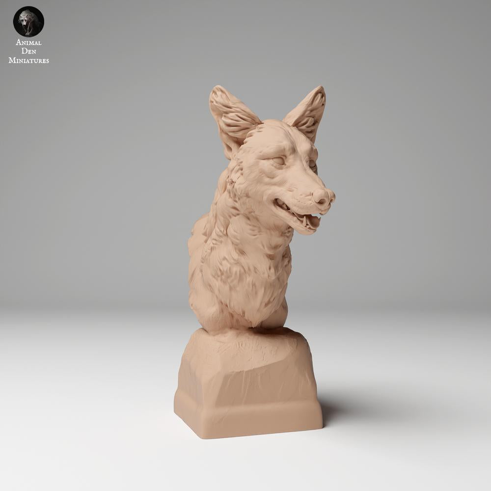 Foto de producto figura animal Animal Den Miniatures 1: Animal salvaje figura animal: Coyote - Busto (24_11_11)