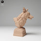 Foto de producto figura de animal Animal Den Miniatures 2: Figura de animal salvaje: coyote - busto (24_11_11)