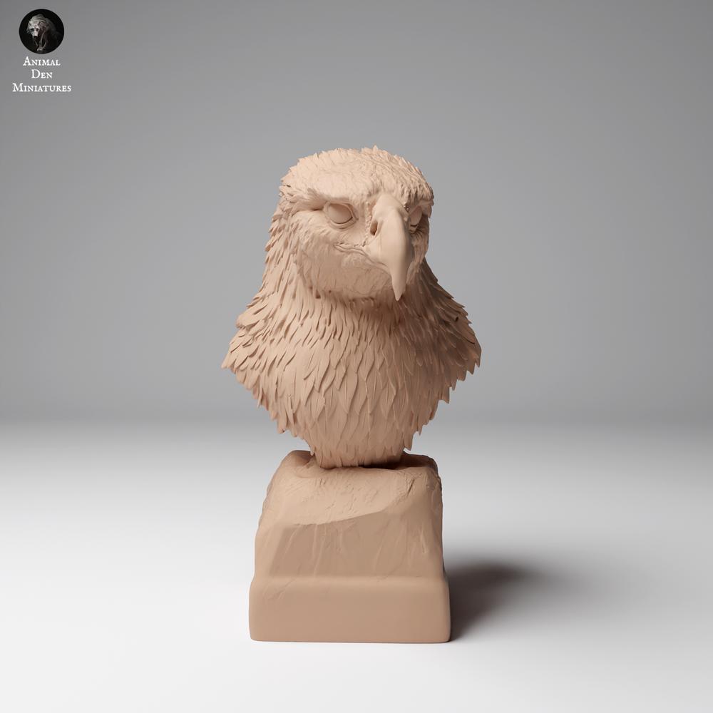 Foto de producto figura animal Animal Den Miniatures 1: figura animal de águila real - busto (24_12_16)
