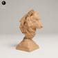 Foto de producto figura animal Animal Den Miniatures 0: Figura de animal salvaje: lobo gris - busto (25_06_16)