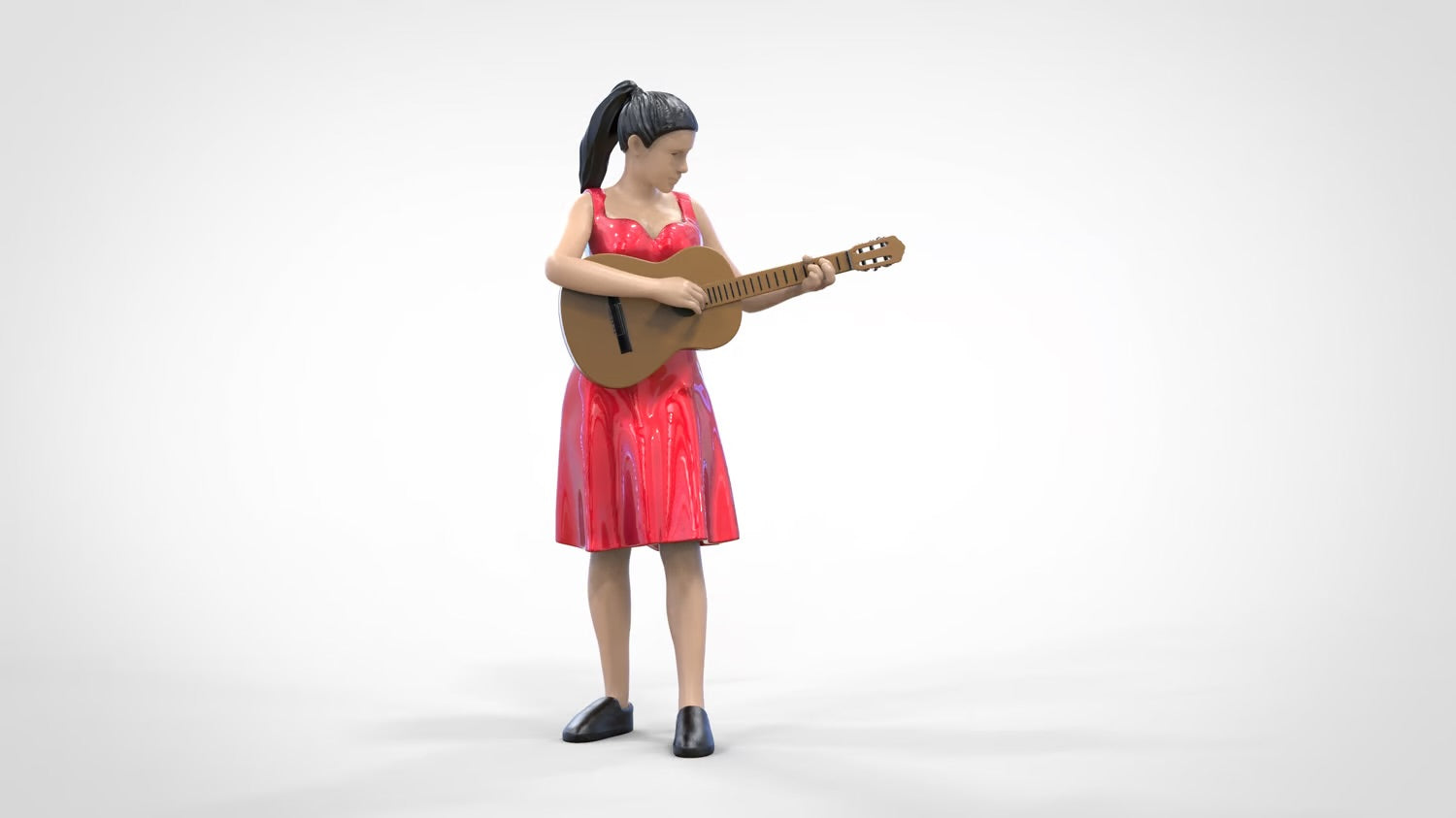 Foto del producto 0: Músico - Mujer con guitarra