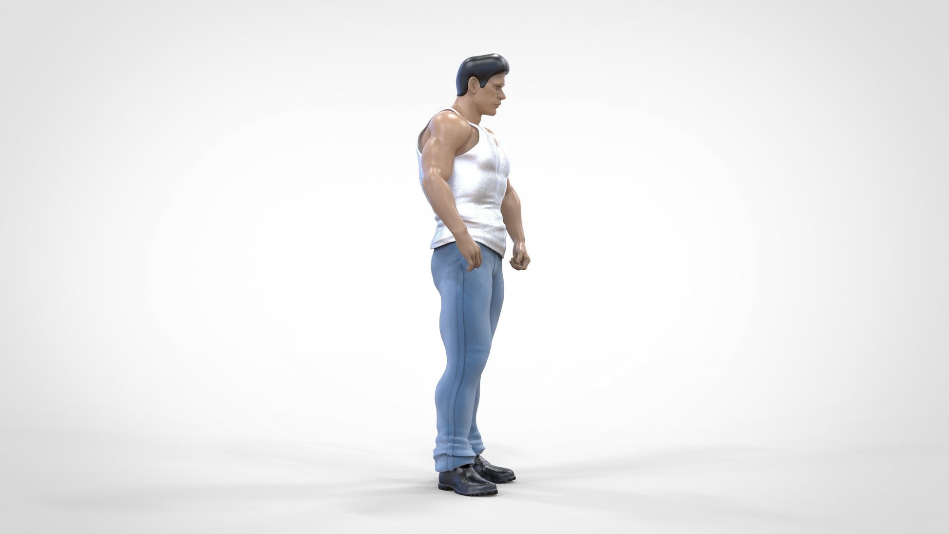 Produktfoto  0: Muskelprotz - Bodybuilder in Unterhemd