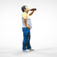 Produktfoto  0: Mann mit Bierflasche und Bierbauch