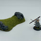 Foto del producto Tabletop 28mm The Printing Goes Ever On (TPGEO) 0: Terreno de colinas Tipo B - Elevación suave en paisaje de hierba
