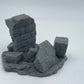 Foto del producto Tabletop 28mm The Printing Goes Ever On (TPGEO) 0: Ruinas A-D - Escombros de una ciudad medieval - Restos de una muralla, grava y montones de piedras