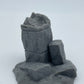 Foto del producto Tabletop 28mm The Printing Goes Ever On (TPGEO) 0: Ruinas A-D - Escombros de una ciudad medieval - Restos de una muralla, grava y montones de piedras