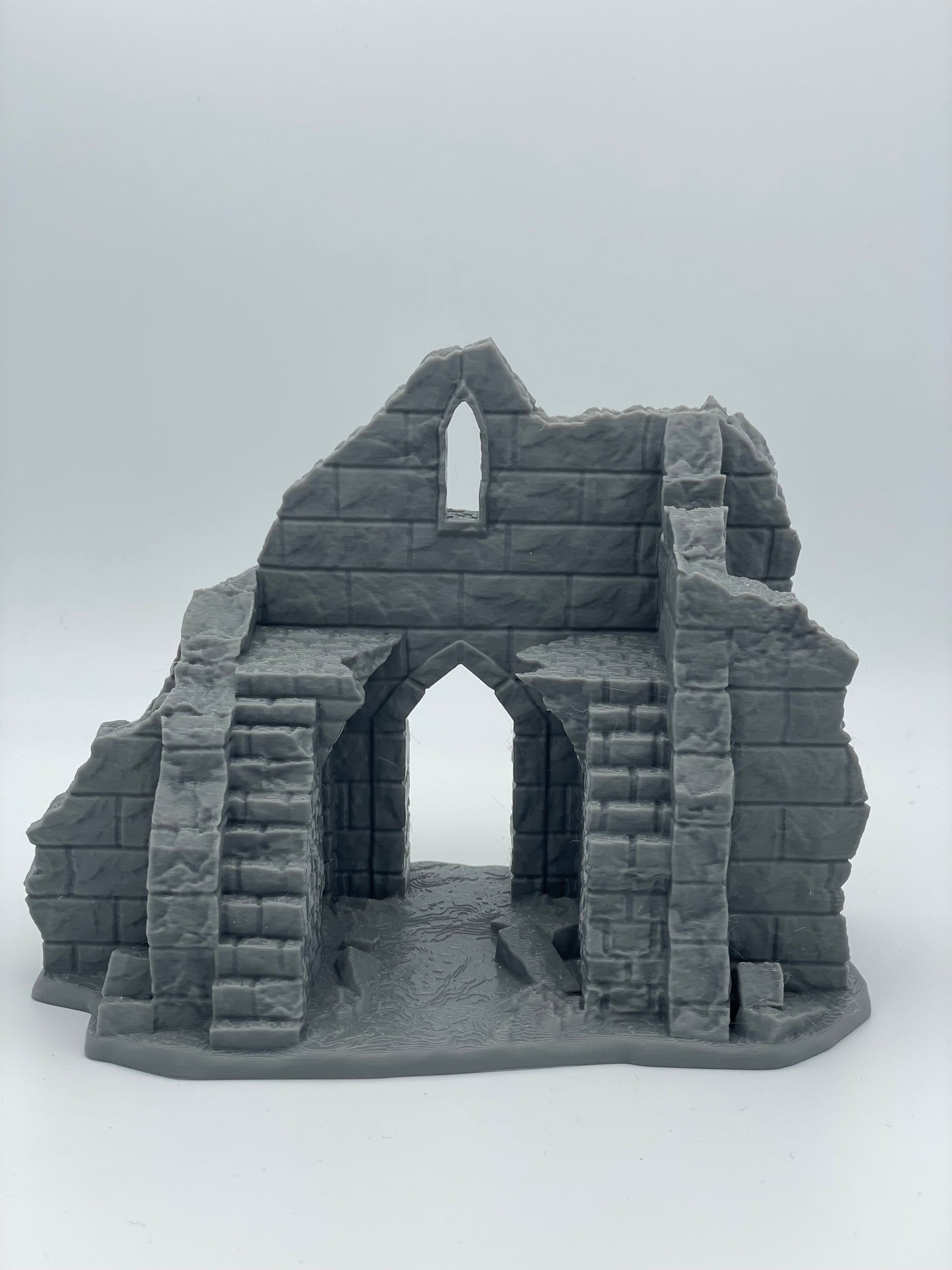 Foto del producto Tabletop 28mm The Printing Goes Ever On (TPGEO) 0: Ruina E - Escombros de una ciudad medieval - Casa destruida