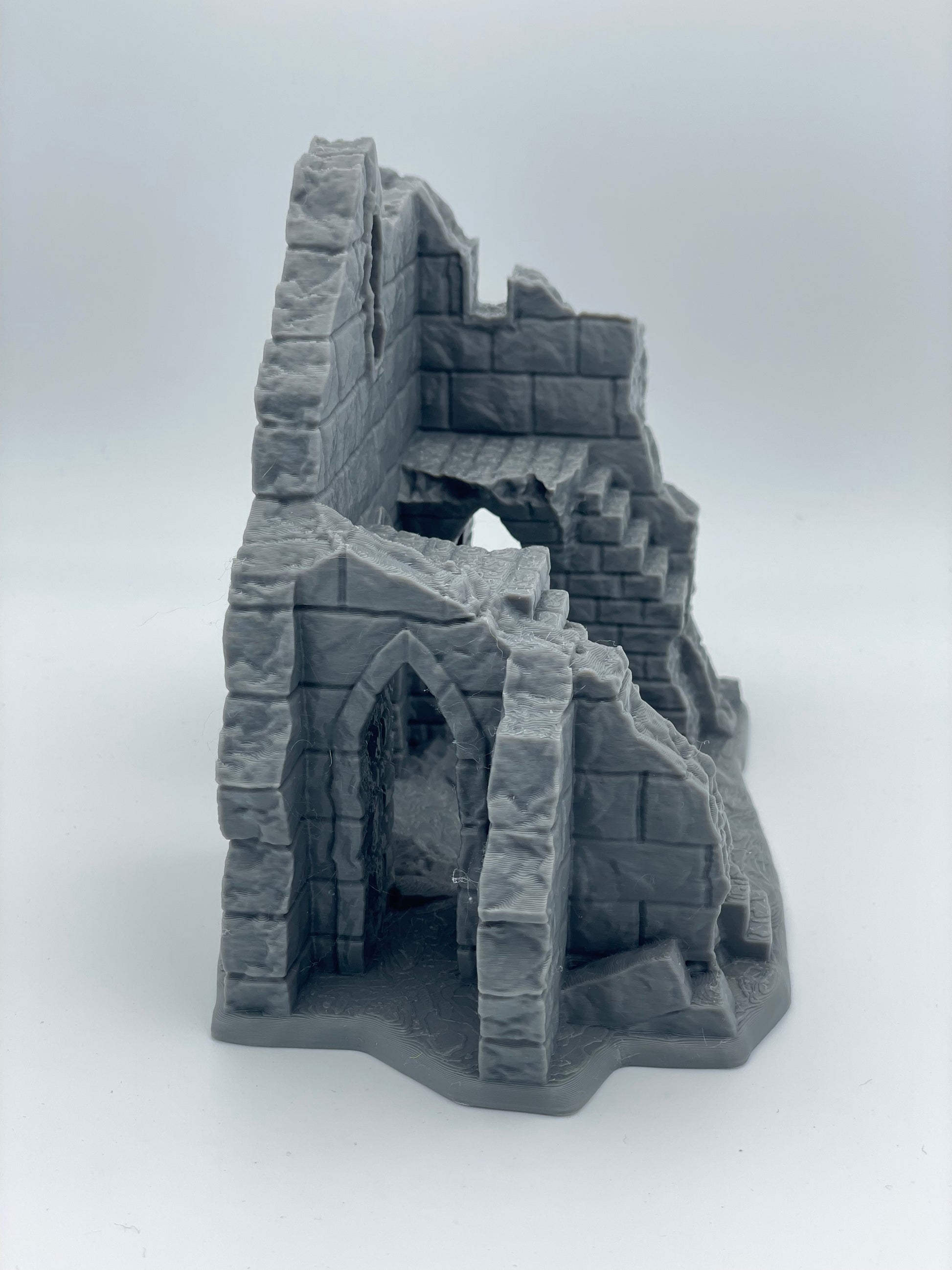 Foto del producto Tabletop 28mm The Printing Goes Ever On (TPGEO) 0: Ruina E - Escombros de una ciudad medieval - Casa destruida