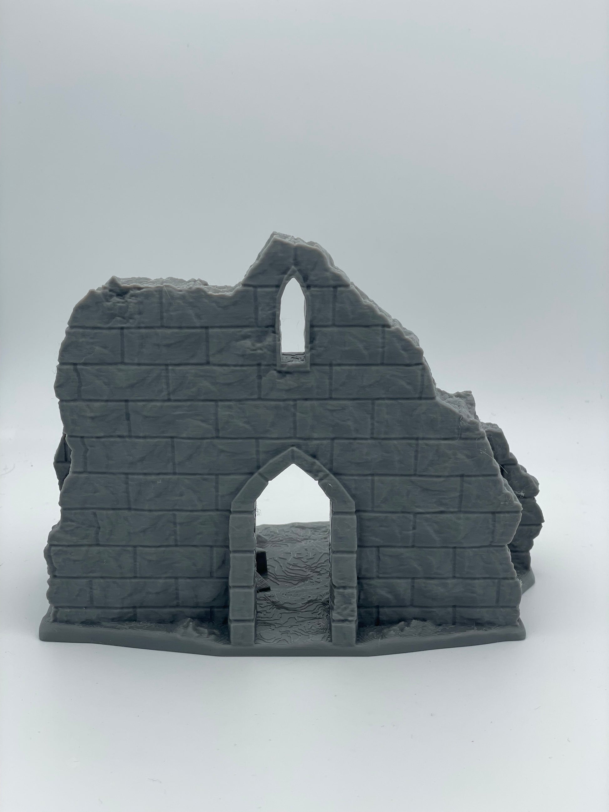 Foto del producto Tabletop 28mm The Printing Goes Ever On (TPGEO) 0: Ruina E - Escombros de una ciudad medieval - Casa destruida
