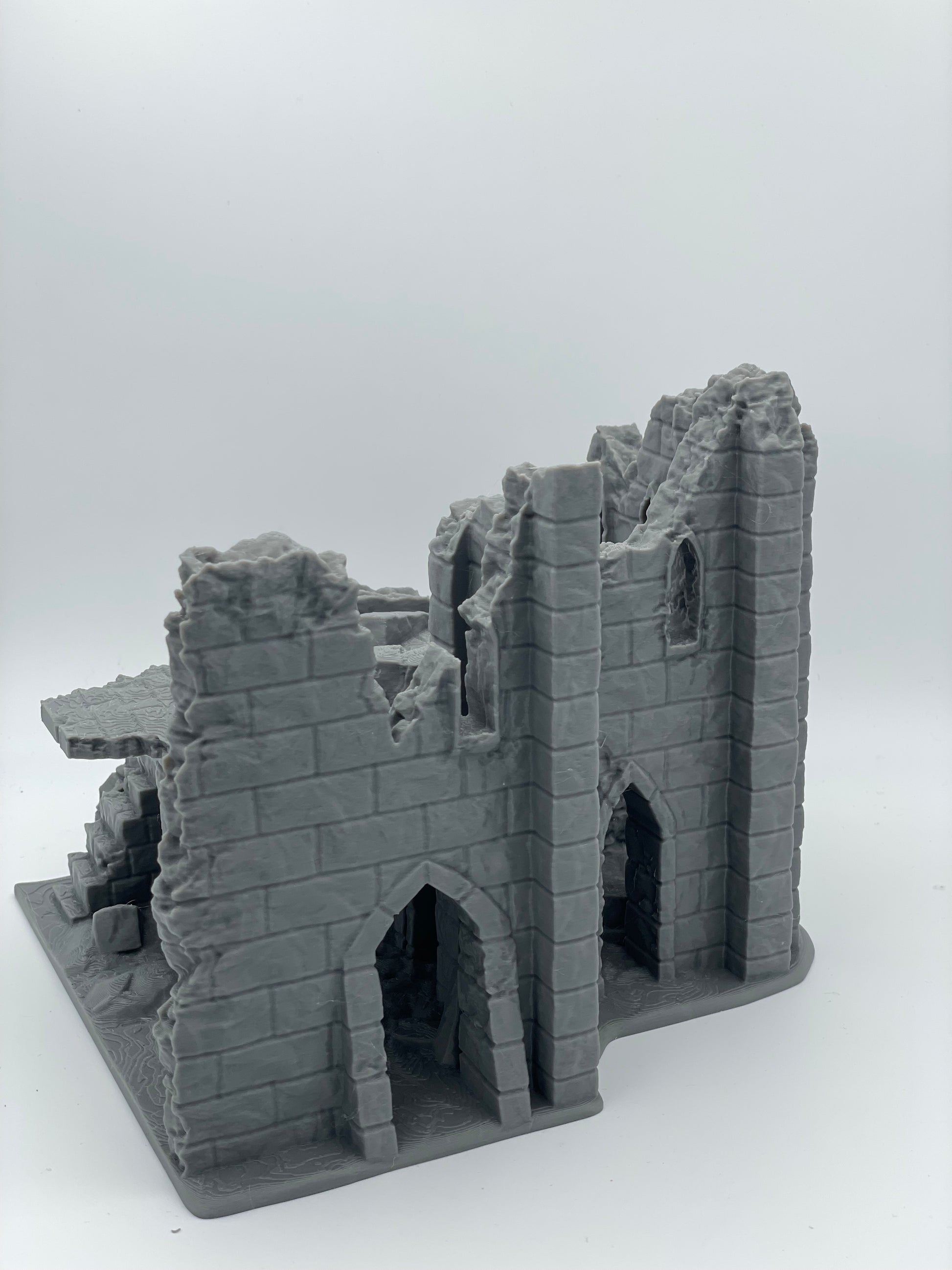 Foto del producto Tabletop 28mm The Printing Goes Ever On (TPGEO) 0: Ruina E - Escombros de una ciudad medieval - Casa destruida