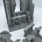 Foto del producto Tabletop 28mm The Printing Goes Ever On (TPGEO) 0: Ruina E - Escombros de una ciudad medieval - Casa destruida