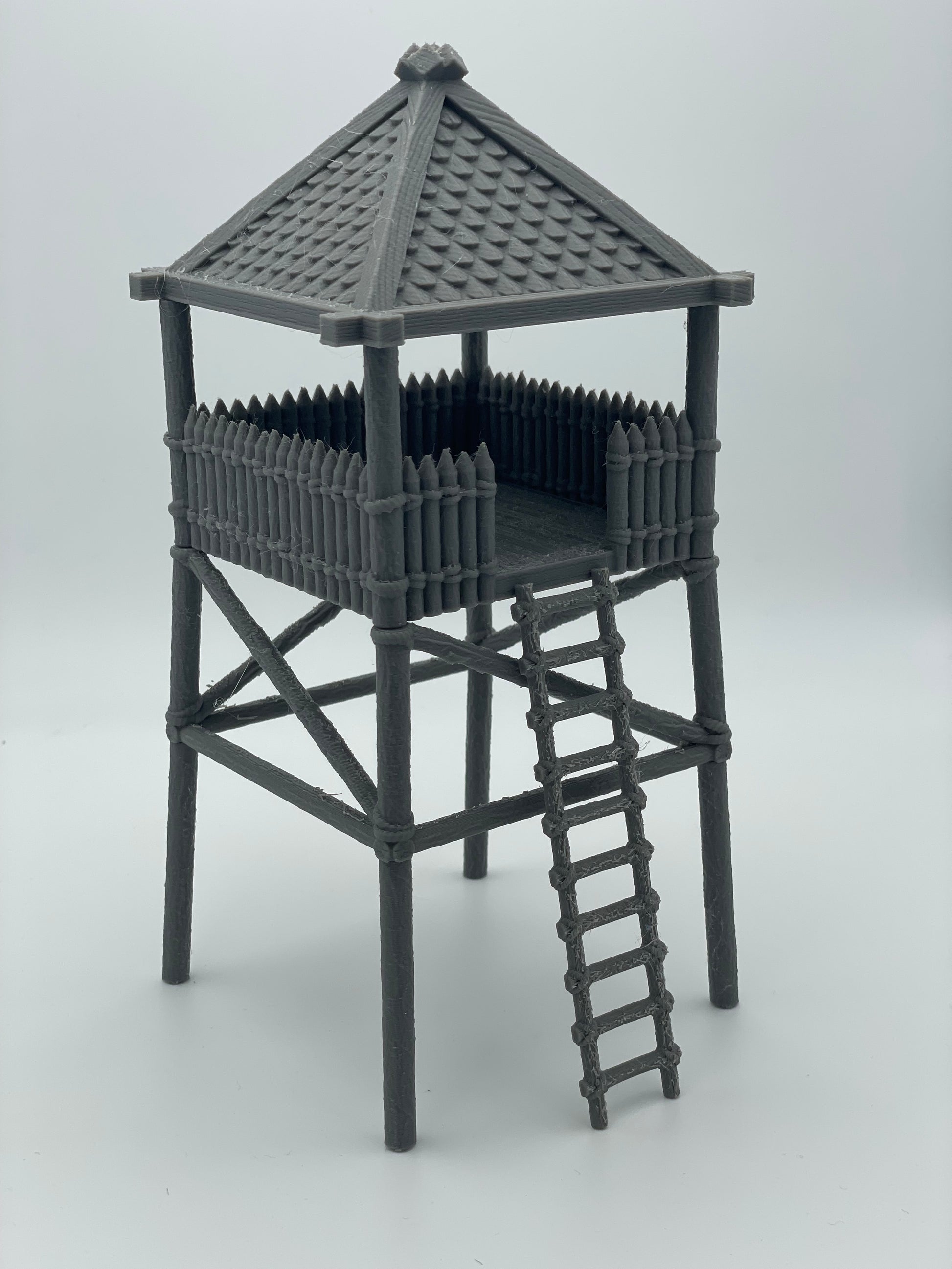 Foto del producto Tabletop 28mm The Printing Goes Ever On (TPGEO) 0: Torre de madera - Mirador de los jinetes