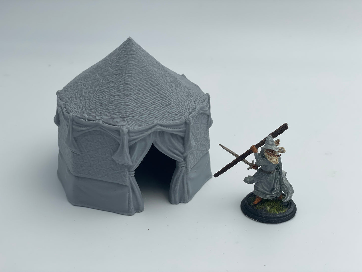 Foto del producto Tabletop 28mm The Printing Goes Ever On (TPGEO) 0: Tienda oriental A - Refugio en el desierto - Habitaciones móviles de los guerreros del sur