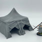 Foto del producto Tabletop 28mm The Printing Goes Ever On (TPGEO) 0: Tienda oriental C - Refugio en el desierto - Habitaciones móviles de los guerreros del sur