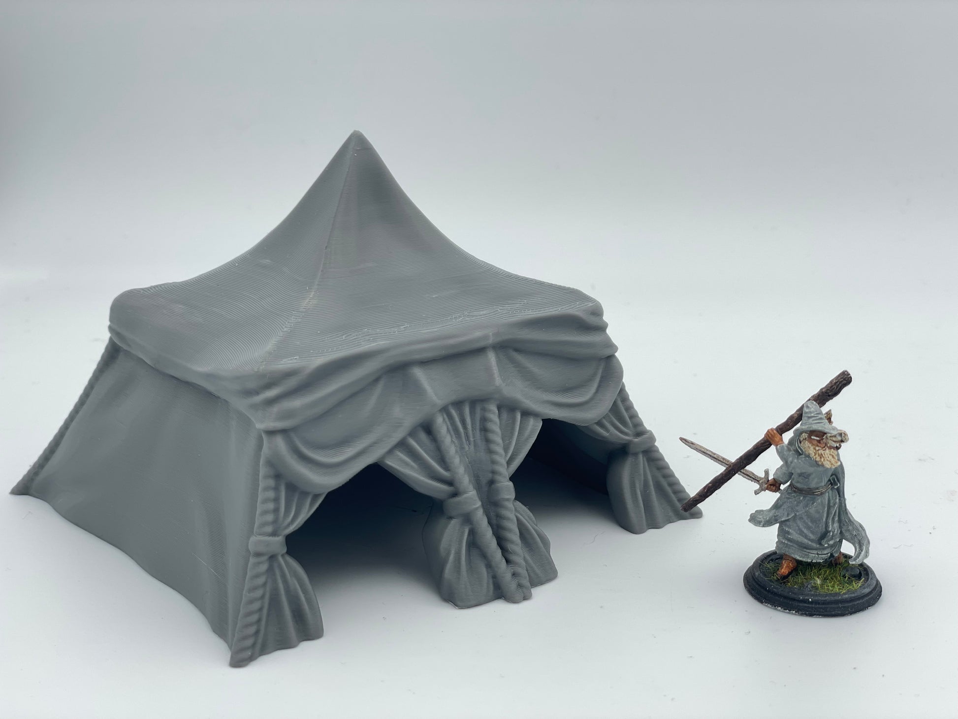 Foto del producto Tabletop 28mm The Printing Goes Ever On (TPGEO) 0: Tienda oriental C - Refugio en el desierto - Habitaciones móviles de los guerreros del sur
