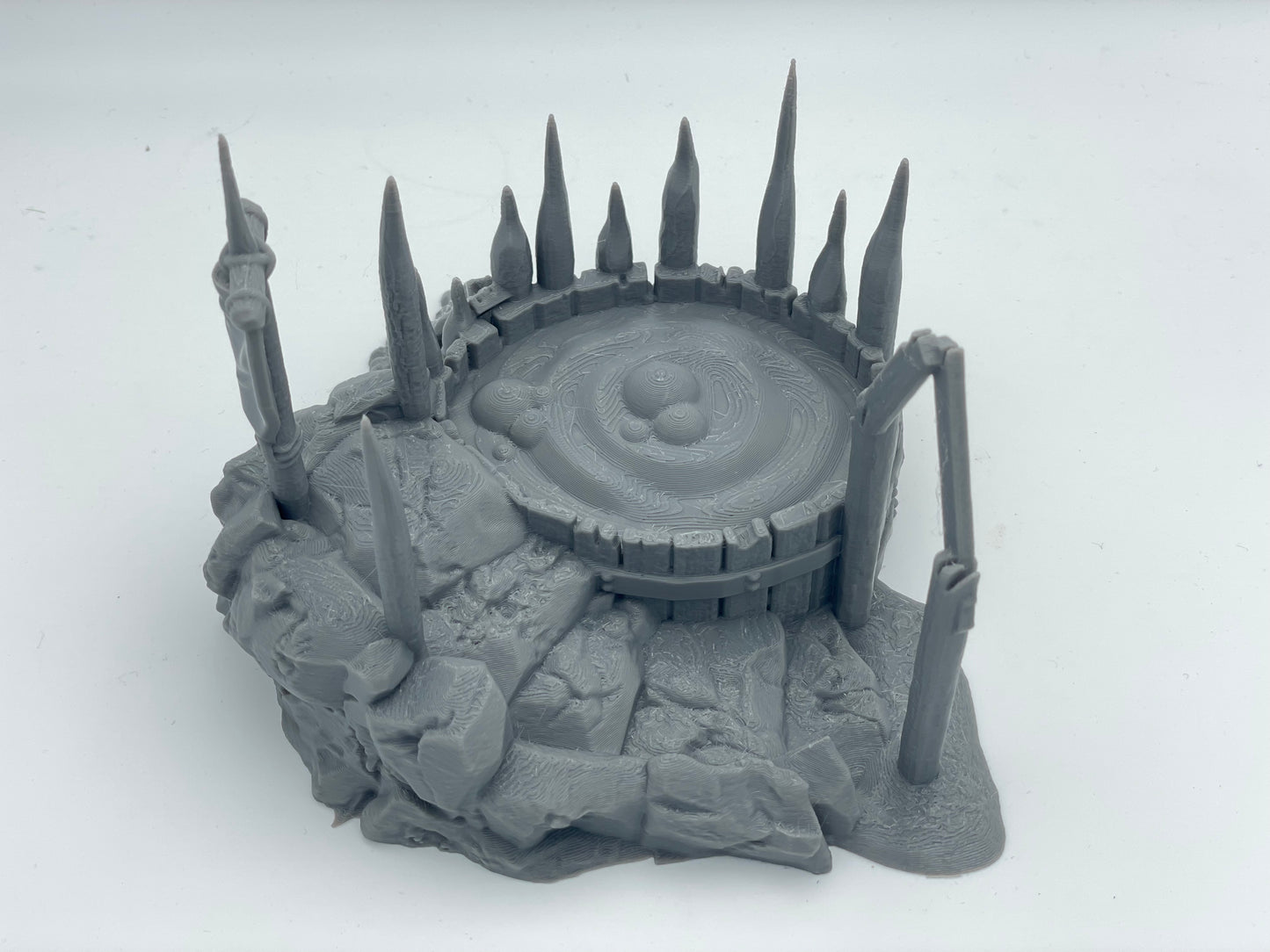 Foto del producto Tabletop 28mm The Printing Goes Ever On (TPGEO) 0: Pozo de Orkos - Criadero fangoso de los orcos - Reclutamiento del mal