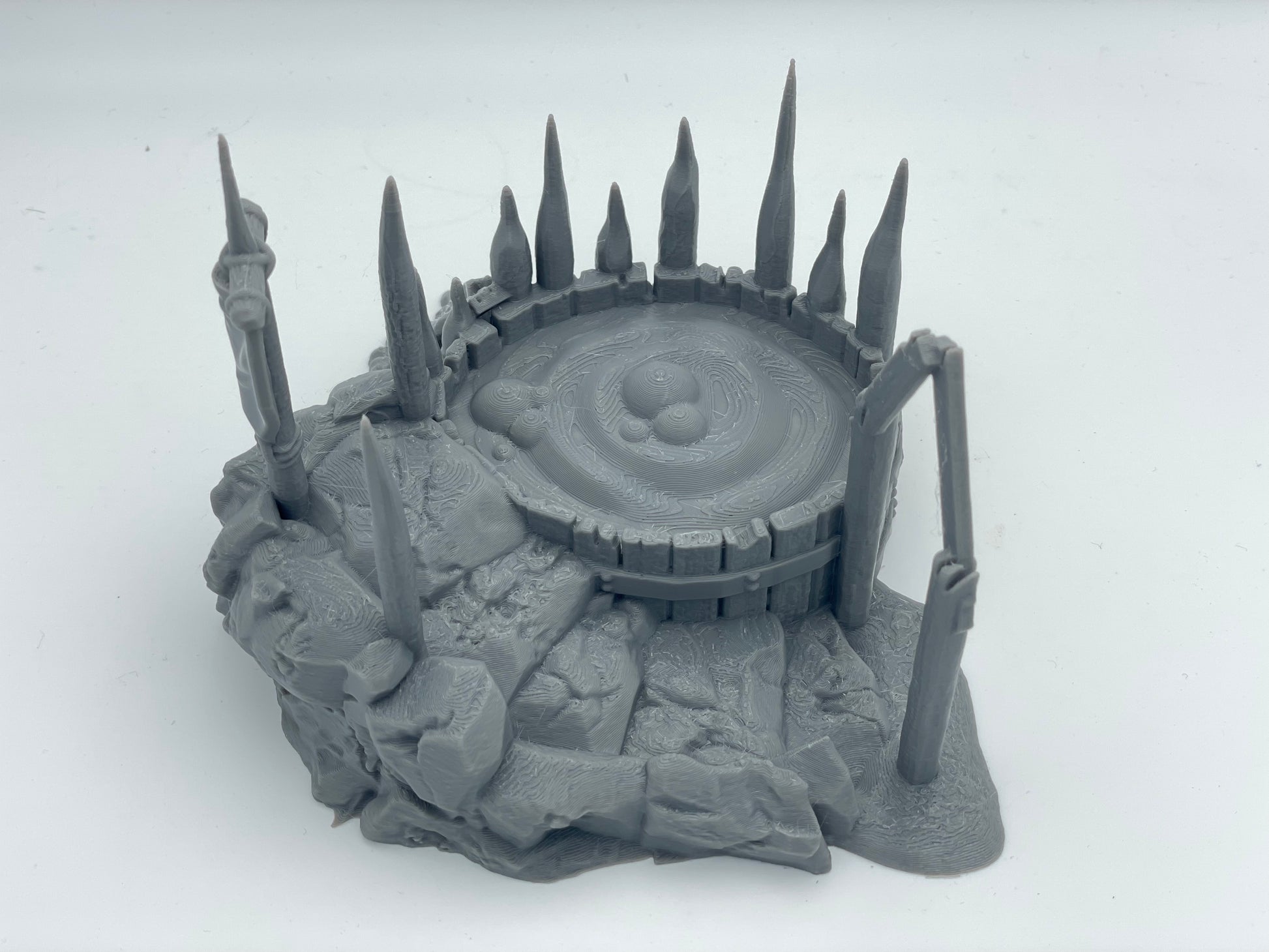 Foto del producto Tabletop 28mm The Printing Goes Ever On (TPGEO) 0: Pozo de Orkos - Criadero fangoso de los orcos - Reclutamiento del mal