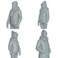 Foto del producto de modelismo de diorama 0: Familia invernal - 4 figuras - Maravilla invernal