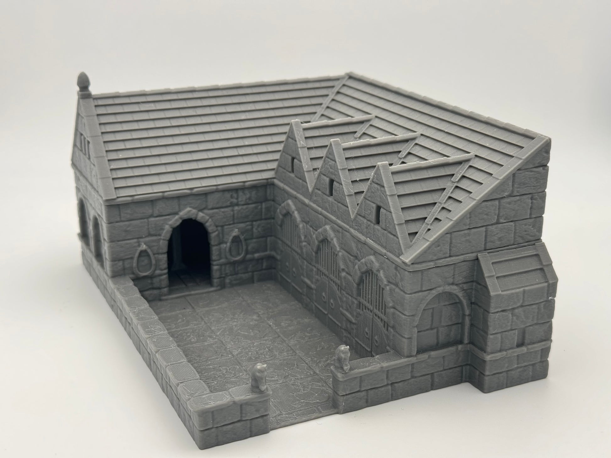 Produktfoto Tabletop 28mm The Printing Goes Ever On (TPGEO)  0: Stallungen Ivory City - Gebäude Königreich Gonthan - Stables Tabletop Terrain