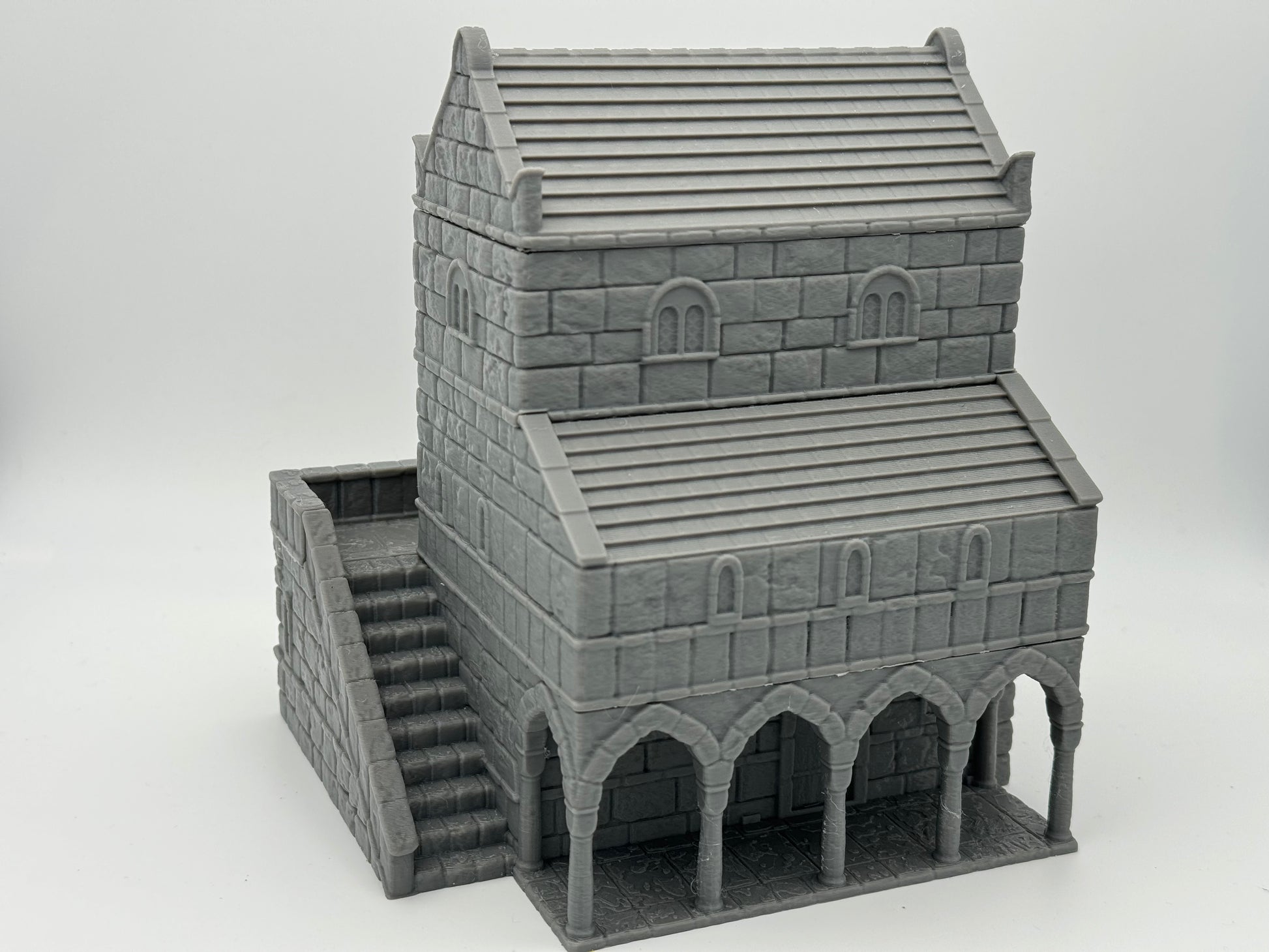 Produktfoto Tabletop 28mm The Printing Goes Ever On (TPGEO)  0: Haus B Ivory City - Gebäude Königreich Gonthan -  Tabletop Terrain