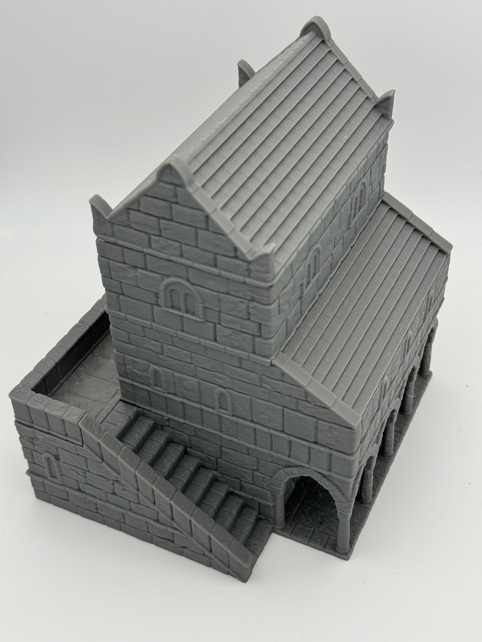 Produktfoto Tabletop 28mm The Printing Goes Ever On (TPGEO)  0: Haus B Ivory City - Gebäude Königreich Gonthan -  Tabletop Terrain