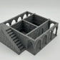 Produktfoto Tabletop 28mm The Printing Goes Ever On (TPGEO)  0: Haus B Ivory City - Gebäude Königreich Gonthan -  Tabletop Terrain