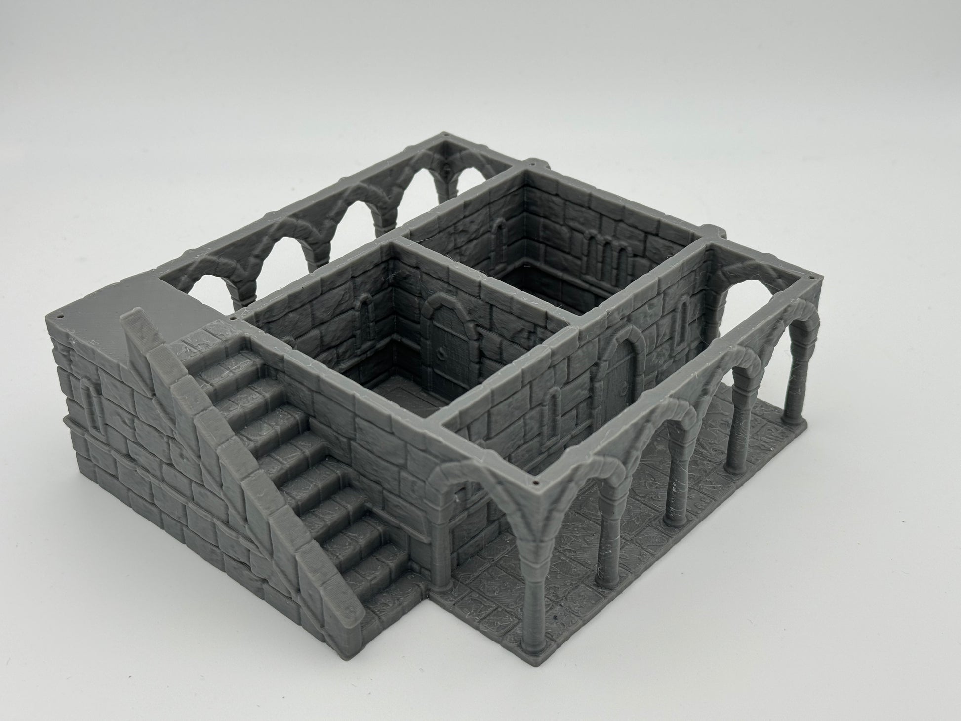 Produktfoto Tabletop 28mm The Printing Goes Ever On (TPGEO)  0: Haus B Ivory City - Gebäude Königreich Gonthan -  Tabletop Terrain