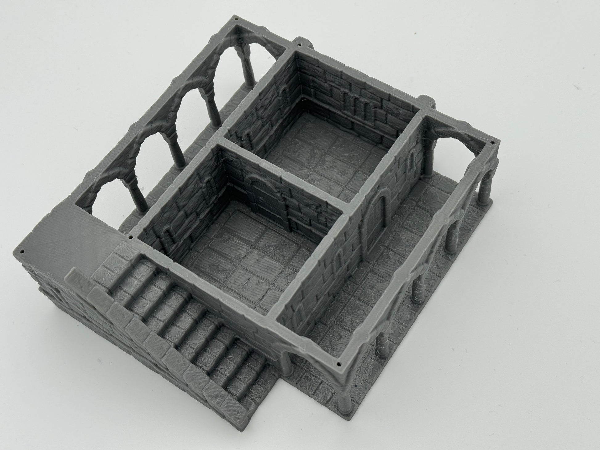 Produktfoto Tabletop 28mm The Printing Goes Ever On (TPGEO)  0: Haus B Ivory City - Gebäude Königreich Gonthan -  Tabletop Terrain
