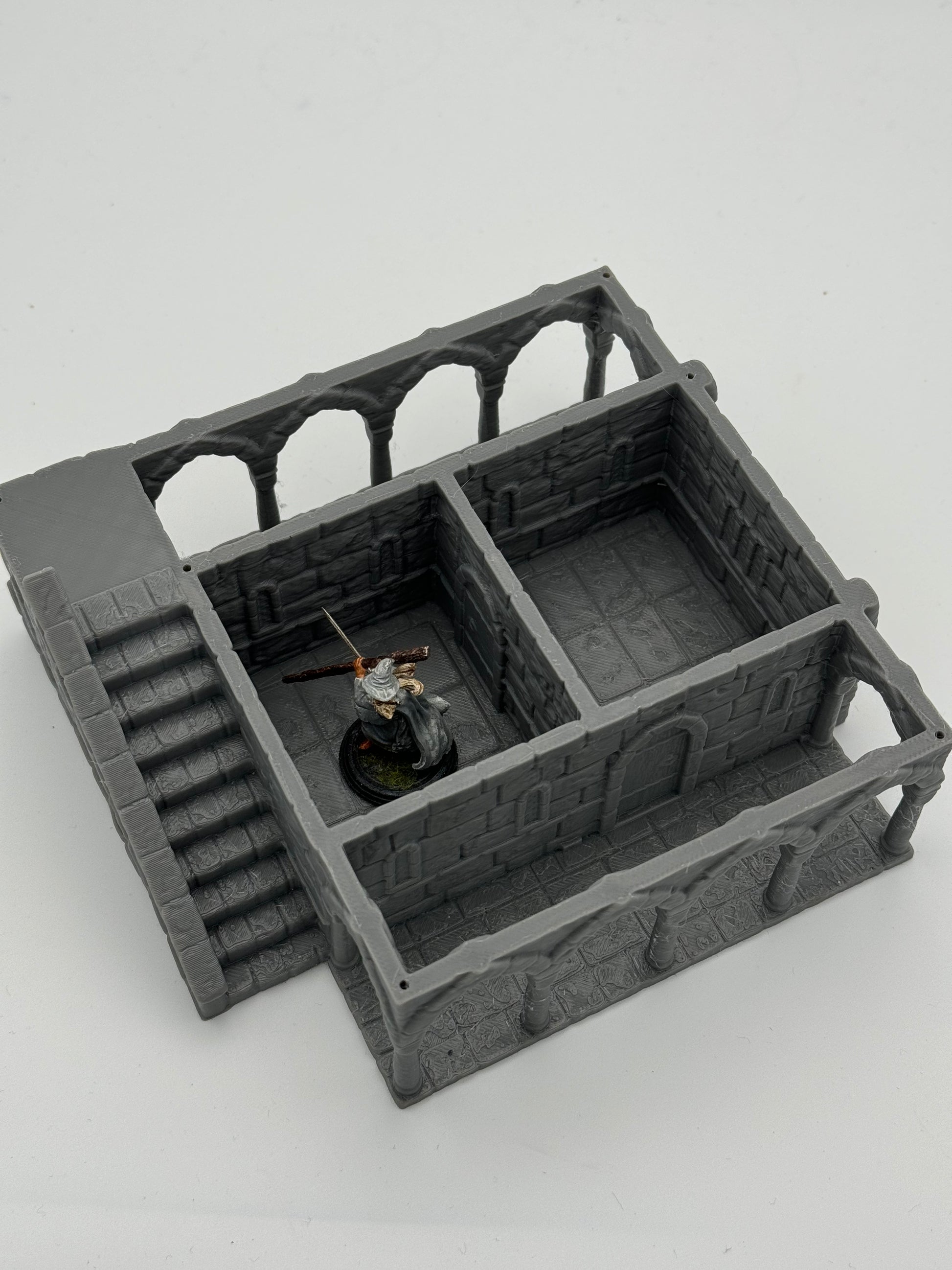 Produktfoto Tabletop 28mm The Printing Goes Ever On (TPGEO)  0: Haus B Ivory City - Gebäude Königreich Gonthan -  Tabletop Terrain