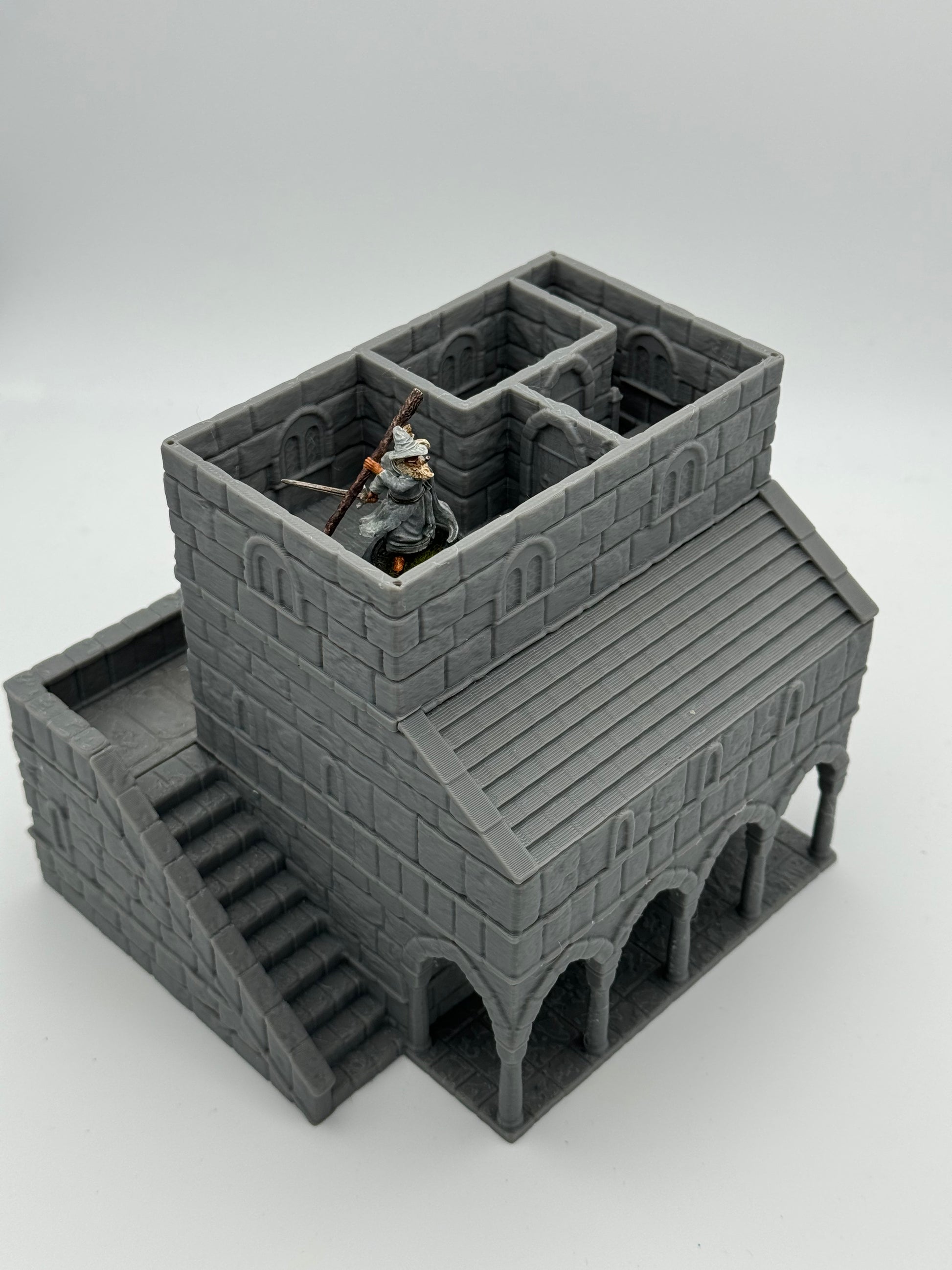 Produktfoto Tabletop 28mm The Printing Goes Ever On (TPGEO)  0: Haus B Ivory City - Gebäude Königreich Gonthan -  Tabletop Terrain