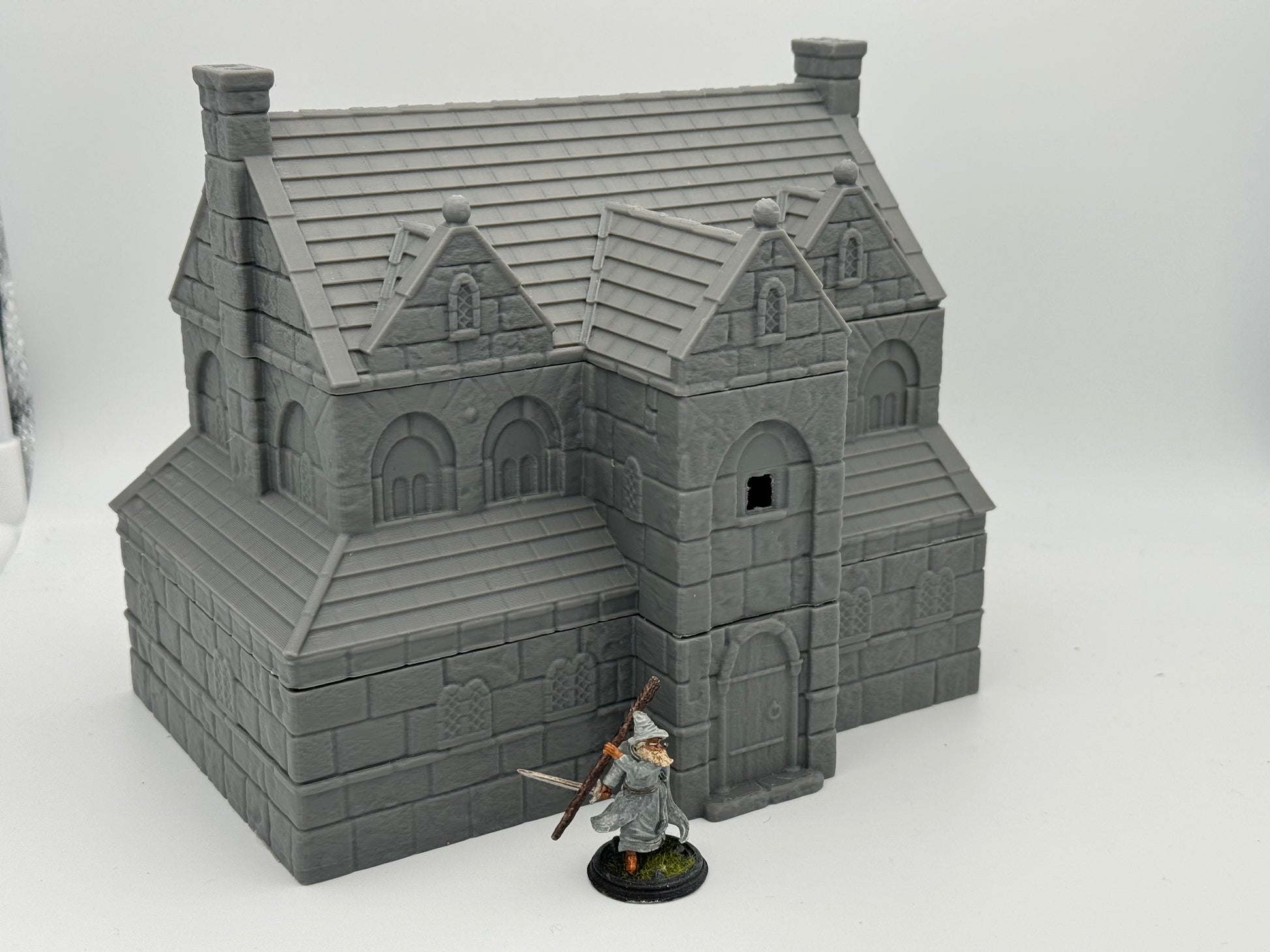 Foto del producto Tabletop 28mm The Printing Goes Ever On (TPGEO) 0: Posada Ciudad Marfil - Edificio Reino de Gonthan - Terreno de Tablero de Juego