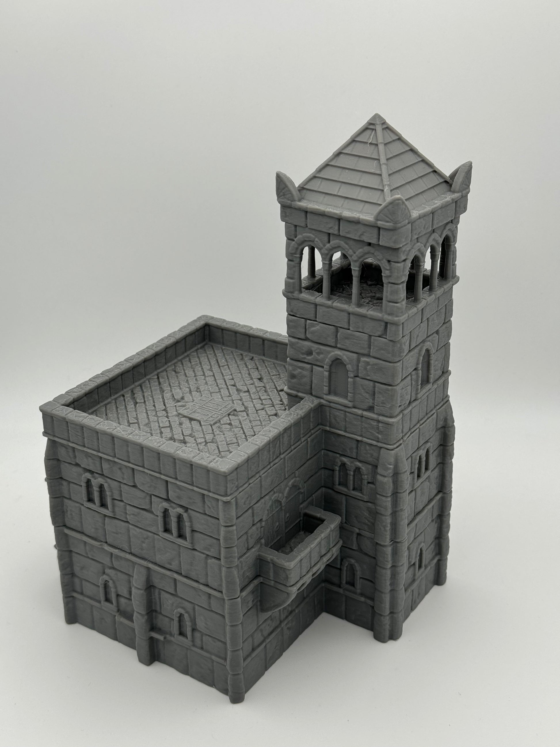 Foto del producto Tabletop 28mm The Printing Goes Ever On (TPGEO) 0: Ayuntamiento Ciudad Marfil - Edificio Reino de Gonthan - Terreno Tabletop Ayuntamiento