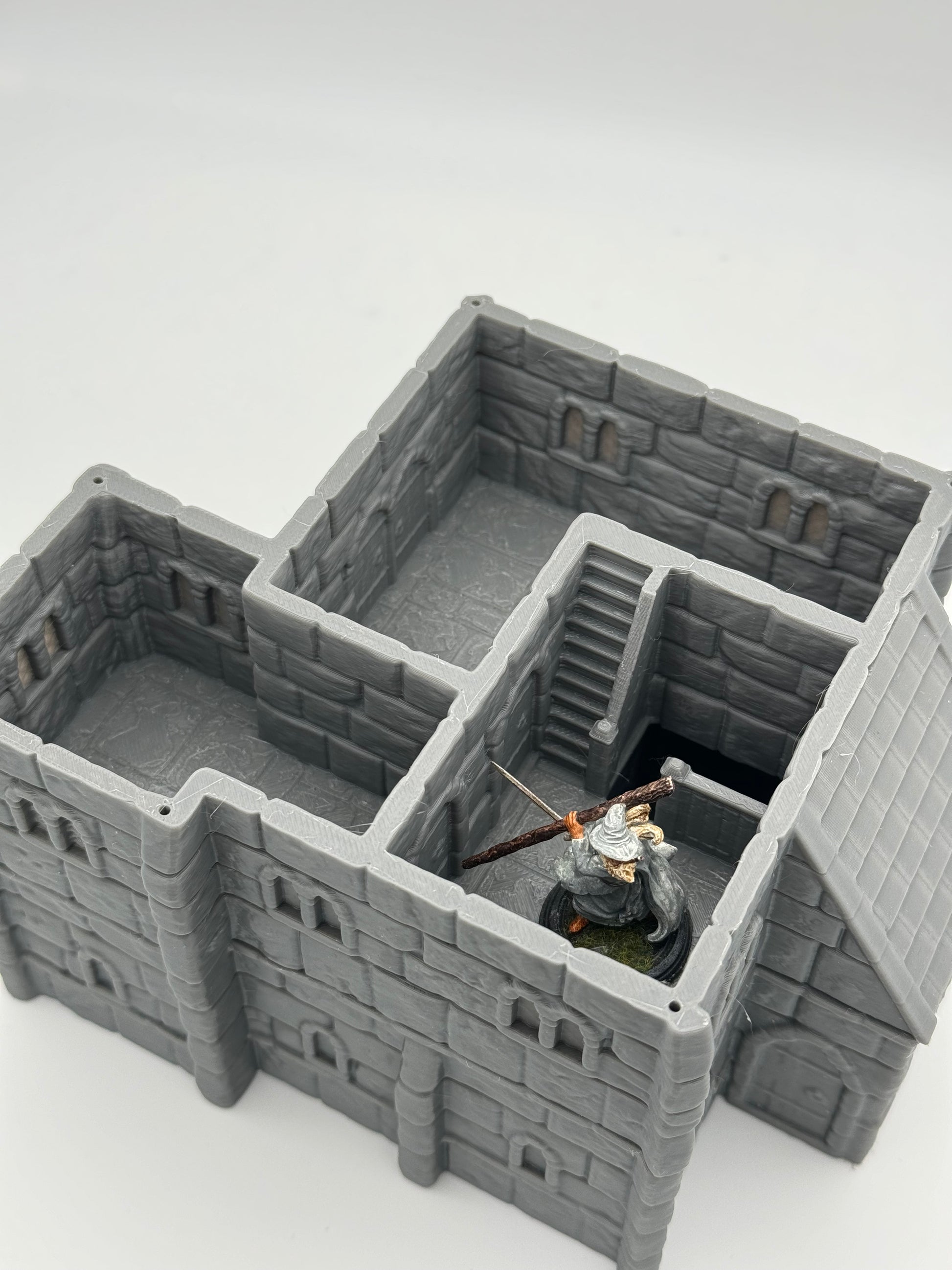 Foto del producto Tabletop 28mm The Printing Goes Ever On (TPGEO) 0: Ayuntamiento Ciudad Marfil - Edificio Reino de Gonthan - Terreno Tabletop Ayuntamiento