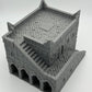 Foto del producto Tabletop 28mm The Printing Goes Ever On (TPGEO) 0: Plaza comercial Ciudad Marfil - Edificio Reino de Gonthan - Salón de comercio Terreno para Tabletop