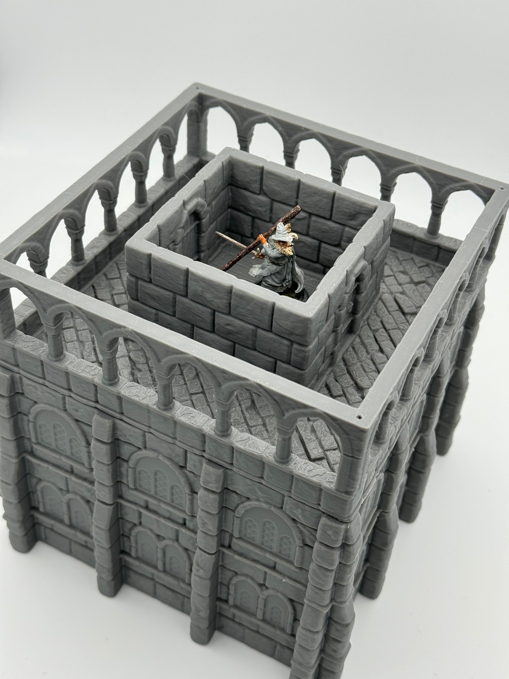 Foto del producto Tabletop 28mm The Printing Goes Ever On (TPGEO) 0: Almacén Ciudad Marfil - Edificio Reino de Gonthan - Terreno Tabletop Almacén